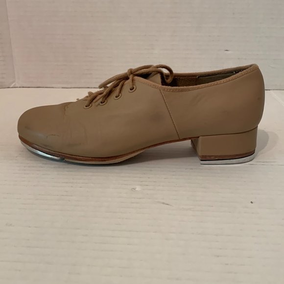 Bloch Techno Girls Lace-Up Leather Tap Shoes - Picture 3 of 14